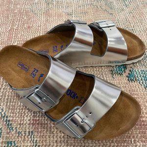Birkenstock Arizona Soft Footbed Metallic 37